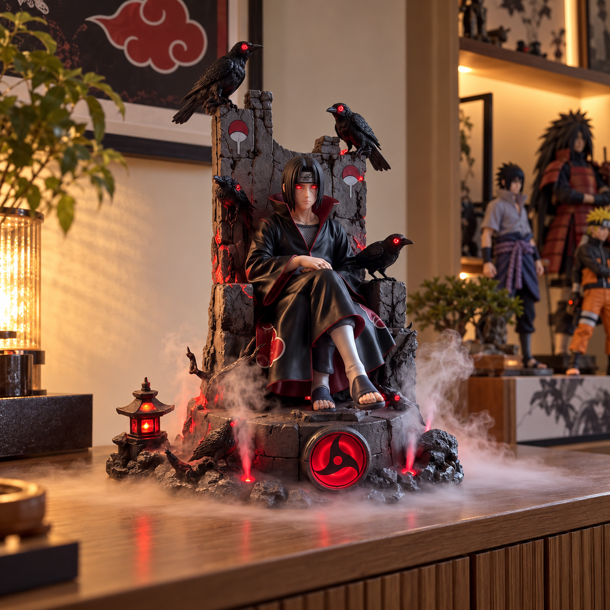 UchiMist Itachi Throne Humidifier — shelf view